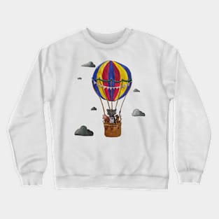 Hot Air Balloon Crewneck Sweatshirt